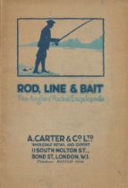 Rod, Line and Bait. The Angler's Pocket Encyclopaedia. A. Carter and Co. Ltd. Wholesale and Retail