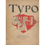 Typograph. Typographica 2. Contemporary Typography and Graphic Art. Lund Humphries. 28 pages. Good