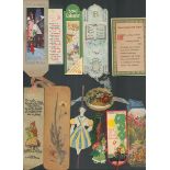 This lot contains 15 various bookmarks, mainly of some age. Some with tassels and ribbon. All