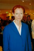 Tilda Swinton Signed Colour Photo approx 12 x 8, Good condition. All autographs are genuine hand