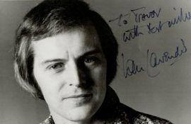 Ian Lavender Signed Black and White Photo, Ian Lavender English stage, film and television actor.