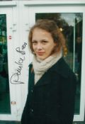 Paula Beer Signed Colour Photo approx 12 x 8, Good condition. All autographs are genuine hand signed