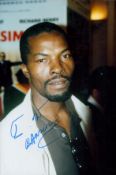 Isaach de Bankole Signed Colour Photo approx 12 x 8, Good condition. All autographs are genuine hand