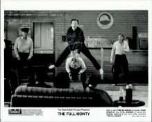 Tom Wilkinson Signed Black and White Photo from the Full Monty Movie, Thomas Geoffrey Wilkinson