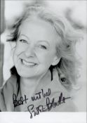 Susie Blake Signed Black and White Photo, Susie Blake English television, radio and stage actress.
