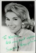 Susan Hampshire Signed Black and White Photo, Lady Kulukundis, CBE is an English actress known for