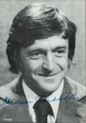 Sir Michael Parkinson CBE Signed Black and White Photo, Sir Michael Parkinson CBE is an English