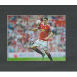 MATTEO DARMIAN signed Manchester United 11x14 Mounted Photo. Good condition. All autographs are