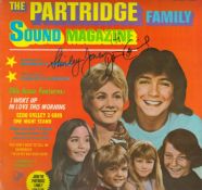 The Partridge Family 1972 Lp Record 'Sound Magazine' Signed By Both Shirley Jones and David