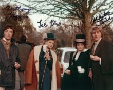 Taste the Blood of Dracula hammer horror movie 8x10 photo cast signed by Isla Blair, Anthony Higgins