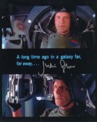 Star Wars A New Hope 'A Long time ago in a galaxy far far away' quote photo signed by Julian