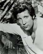 Tom Jones, a signed 10x8 photo. A Welsh singer, his career began with a string of top 10 hits in the