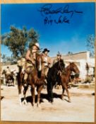Patrick Wayne signed 10 x 8 colour photo inscribed Big Jake. He adopted his father's stage