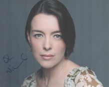 Olivia Williams signed 10x8 inch colour photo. Good condition. All autographs are genuine hand