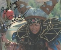 Carla Perez signed 10x8 inch colour photo. Good condition. All autographs are genuine hand signed