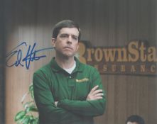 Ed Helms signed 10x8 inch colour photo. Good condition. All autographs are genuine hand signed and