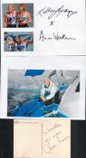 Sport Sailing and Rowing collection 8 items includes signed photos, pages and signature pieces
