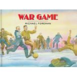 War Game by Michael Foreman hardback book. Written in Dutch not in English. Good condition Est.