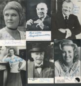 Film and TV legends collection 10 signed assorted 6x4 inch photos includes iconic names such as Alec