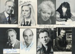 Film and TV collection 14 signed 6x4 black and white photos includes some great name such as June