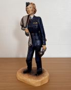 Woman Pilot Air Transport Auxiliary September 1939-May 1945 Ashmor limited edition porcelain