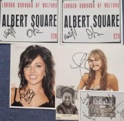 Tv and Film. Eastenders Collection of 7 Signed Photos. Includes Signatures of Kara Tointon, Louisa