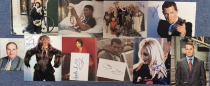TV, Film and Politics collection includes 10 assorted signed photos and signature pieces includes