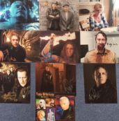 TV and Film collection includes 10 signed 10x8 inch colour photos names such as James Murray, Todd