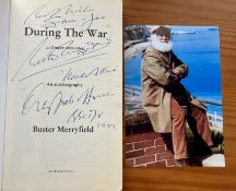 Buster Merryfield Only Fools and Horses signed softback book During the War. Famous as Uncle