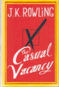 J.K Rowling signed hardback book title The Casual Vacancy signature on the inside title page 503