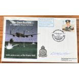 WW2 rare Dambuster D A Don Maclean DFC DFM signed 44th ann 617 Sqn The Dam Busters cover with