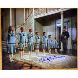 The Sound of Music rare 10 x 8 photo signed by Christopher Plummer. Canadian actor. His career