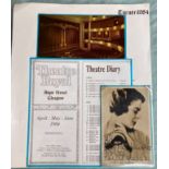 Opera Eva Turner signed vintage 6 x4 b/w photo to Bess set on A4 sheet with corner mounts with