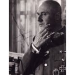 Donald Pleasance signed 10x7 inch black and white photo. Good condition. All autographs are