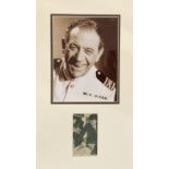 Sid James (1913 1976) Comedy Actor Signed Vintage Picture Beneath 12x21 Mounted Carry On Photo