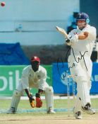Cricket Graham Thorpe signed 10x8 inch colour photo pictured in action for England in test match