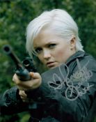 Hannah Spearritt signed 10x8 inch colour photo. Good condition Est.