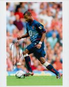 Football Ashley Cole signed 10x8 inch colour photo pictured in action for Arsenal. Good condition