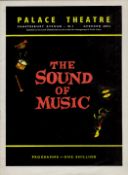 Palace Theatre programme The Sound of Music. Good condition Est.