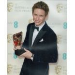 Eddie Redmayne signed 10x8 inches colour photo. Good condition. All autographs are genuine hand