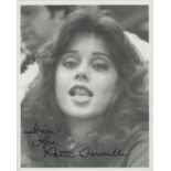 Model, Patricia Farinelli signed 10x8 inch black and white photograph. Signed in black marker pen