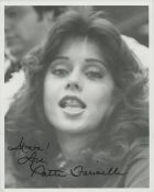 Model, Patricia Farinelli signed 10x8 inch black and white photograph. Signed in black marker pen