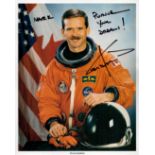 Chris Hadfield Astronaut Signed Nasa Colour Photo approx size 10 x 8. Good condition. All autographs