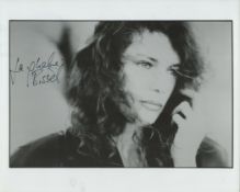 Jacqueline Bisset signed 10x8 inch black and white photo. Good condition. All autographs are genuine