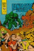 Marvel Digest Series Comic Fantastic Four The Monster From The Lost Lagoon No 25 vintage comic. Good