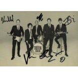 Die Toten Hosen multi signed 6x4inches black and white photo. Good condition. All autographs are