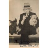 Gordon Harker signed 5 x 3 black and white photo. Harker was an English stage and film actor. Harker