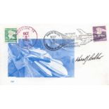 Space. NASA Astronaut Karol Joseph Bo Bobko Signed First Day Cover. Houston 1985 Postmark. Good