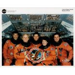 STS54 crew handsigned 10x8 Official NASA colour photo. Good condition. All autographs are genuine