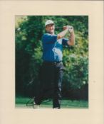 Costantino Rocca signed colour photo 9x7 Inch mounted. Overall 12x10 Inch. Good condition. All